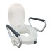 Raised toilet with handles H680B