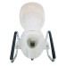 Raised toilet with handles H680B