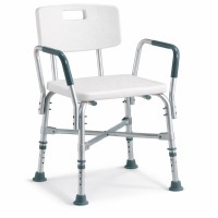Chair for bathroom H736LH with armrests