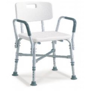 Chair for bathroom H736LH with armrests