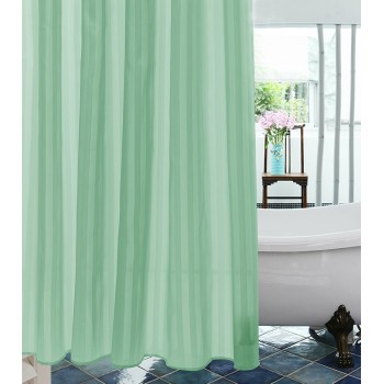 Shower curtain STRIPE GREEN