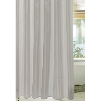 Shower curtain STRIPE GREY