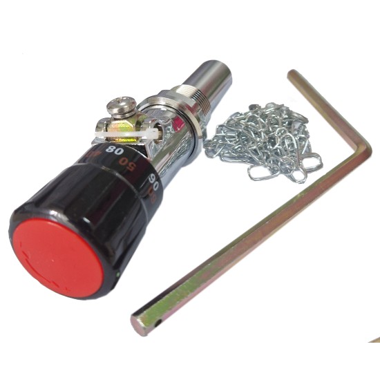 Thermostatic draft regulator 1091