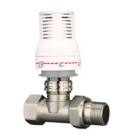 Galva termostatinė su ventiliu tiesi 602