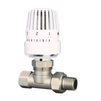 Galva termostatinė su ventiliu tiesi 604 Galva termostatinė su ventiliu tiesi 604