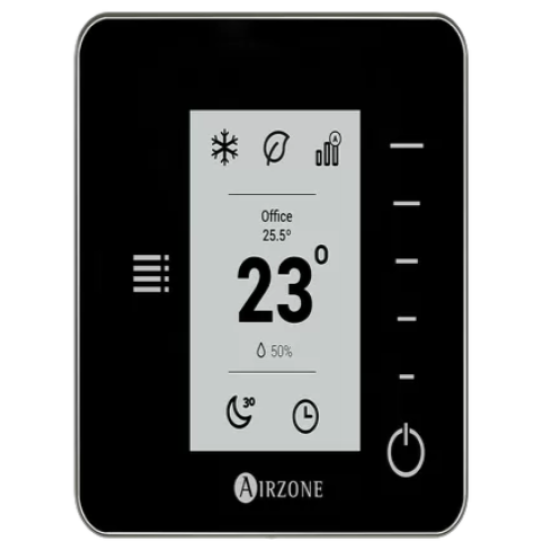 Termostatas Airzone Think belaidis juodas AZCE6THINKRB/RN