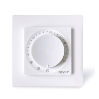 DEVIreg™ Room baltas, 5...45 °C, grindų ir patalpos, 16 A, su laikmačiu ir programėlės valdymu (termostatas)