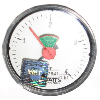 Manometras 4 bar. horiz. F+R101 WATTS Manometras 4 bar. horiz. F+R101 WATTS