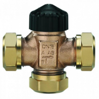 Vožtuvas trieigis maišymo d32 be antgalių 4170-05.000 Vožtuvas trieigis maišymo d32 be antgalių 4170-05.000