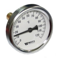 Termometras 63 WATTS 0-120C 63/50