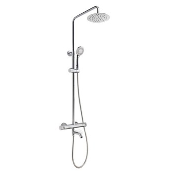 Sistema dušo COR 202 TDS termostatinė su čiaupu Sistema dušo COR 202 TDS termostatinė su čiaupu