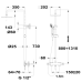 Sistema dušo LER  402 TDSNG juoda termostatinė