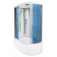 Massage shower room ANABEL3 white left simple