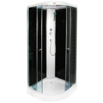 IŠPARDAVIMAS! Dušo kabina R8320B grey/black IŠPARDAVIMAS! Dušo kabina R8320B grey/black