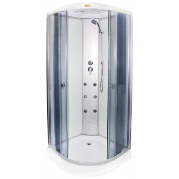 Masažinė dušo kabina R8602 80x80 grey Masažinė dušo kabina R8602 80x80 grey
