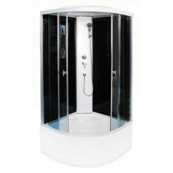 IŠPARDAVIMAS! Dušo kabina R8804B grey/black IŠPARDAVIMAS! Dušo kabina R8804B grey/black