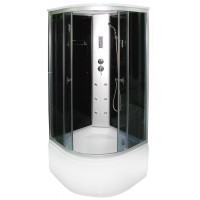 Masažinė dušo kabina KM888 100x100 grey