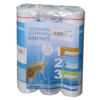 Rinkinys elementų 3-jų filtrų (pusmet.)