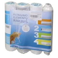 Rinkinys elementų 4-jų filtrų (met.)