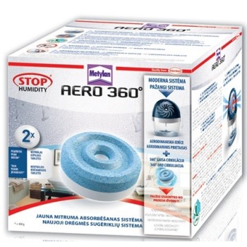 Tabletės sugėrėjo Stop HUMIDITY TAB AERO 2x450g Tabletės sugėrėjo Stop HUMIDITY TAB AERO 2x450g
