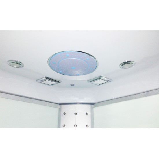Shower with steam R8318 white