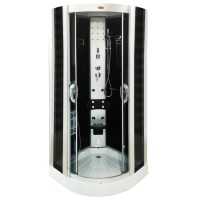 Shower with steam R8320 90x90 grey