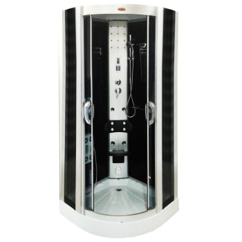 Shower with steam R8320 90x90 grey