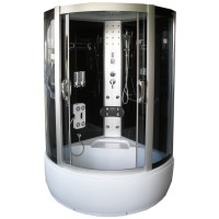 Shower with steam R8322 grey