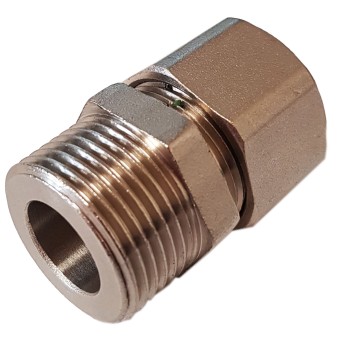 Jungtis išardoma 551 16x1/2 išorinis sriegis Jungtis išardoma 551 16x1/2 išorinis sriegis