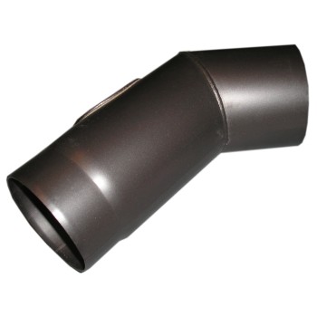 Alkune kamino D125 45* su pravala nereguliuojama Alkune kamino D125 45* su pravala nereguliuojama