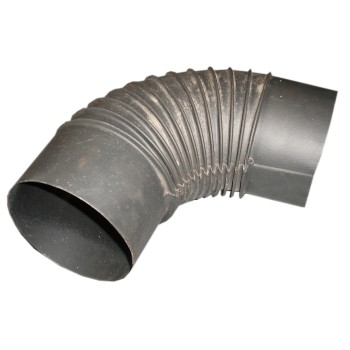 Alkūnė kamino D150 90* nereguliuojama Alkūnė kamino D150 90* nereguliuojama