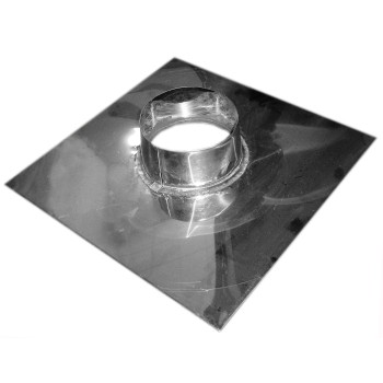 Perėjimas kaminui nerūd. pl. 130 per plokščią stogą Perėjimas kaminui nerūd. pl. 130 per plokščią stogą