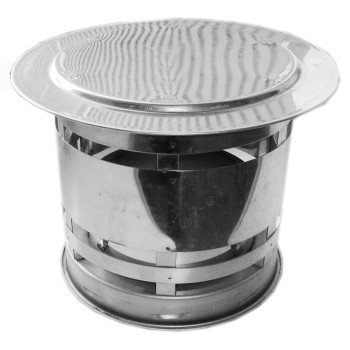 Stogelis kaminui nerūd. pl. 150 dvisienis Stogelis kaminui nerūd. pl. 150 dvisienis