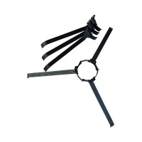 Tvirtinimas dūmtraukio ZUB universalus (6 vnt)