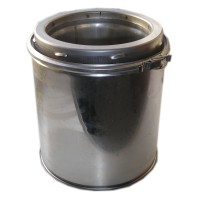 Vamzdis kaminui nerūd. pl.0.2m-150 dvisienis izoliuotas