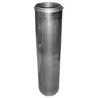 Vamzdis kaminui nerūd. pl. 1m-200 dvisienis izoliuotas