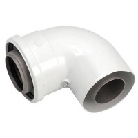 Elbow 87 for chimney system d60/100mm