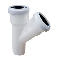 Trišakis PP 40/40/67° baltas