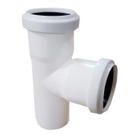 Trišakis PP 50/50/90° baltas