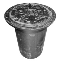 Cover cast iron DN425 40t without grill