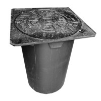 Cast iron cover 315 RCP A-1.5T without grille