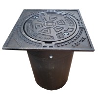 Dangtis ketaus 315 RCP D-40T be grotelių ir teleskopu MGN 666420