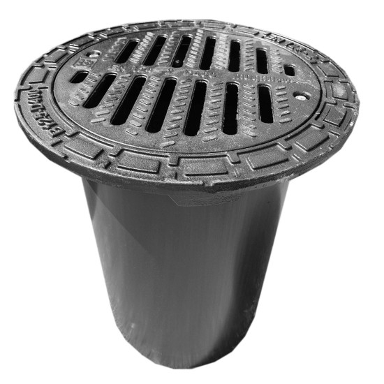 Cast iron lid 425 with grate RCP D-40T/TL-400