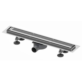 Kompl. dušo latako TECElinus 2in1 su dvip. grotel. 900mm steel/plate Kompl. dušo latako TECElinus 2in1 su dvip. grotel. 900mm steel/plate