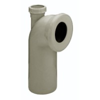 Elbow WC with branch 110/50/90/90 °