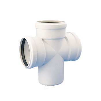 Keturšakis mažatriukšmis 100/100/100/90⁰ Wavin Asto 