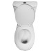 Toilet 0204 with slow-closing lid