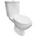 Toilet 0204 with slow-closing lid