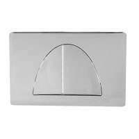 Double flush button 097M chrome
