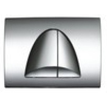 Double flush button 097M white Double flush button 097M white